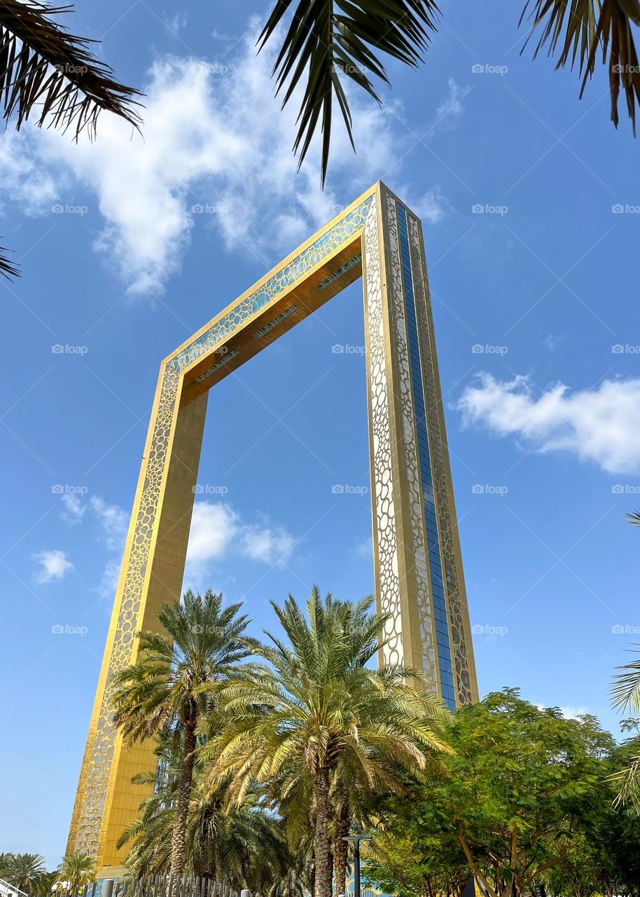 The Dubai Frame, Stunning Architectural Marvel in Dubai, United Arab Emirates