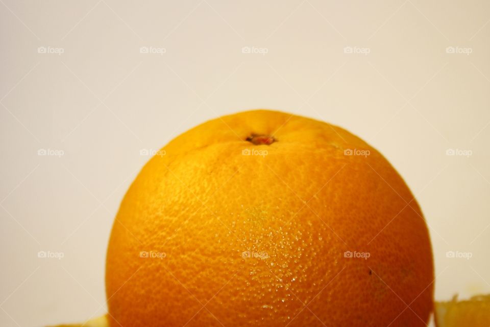 Fruit on a white background