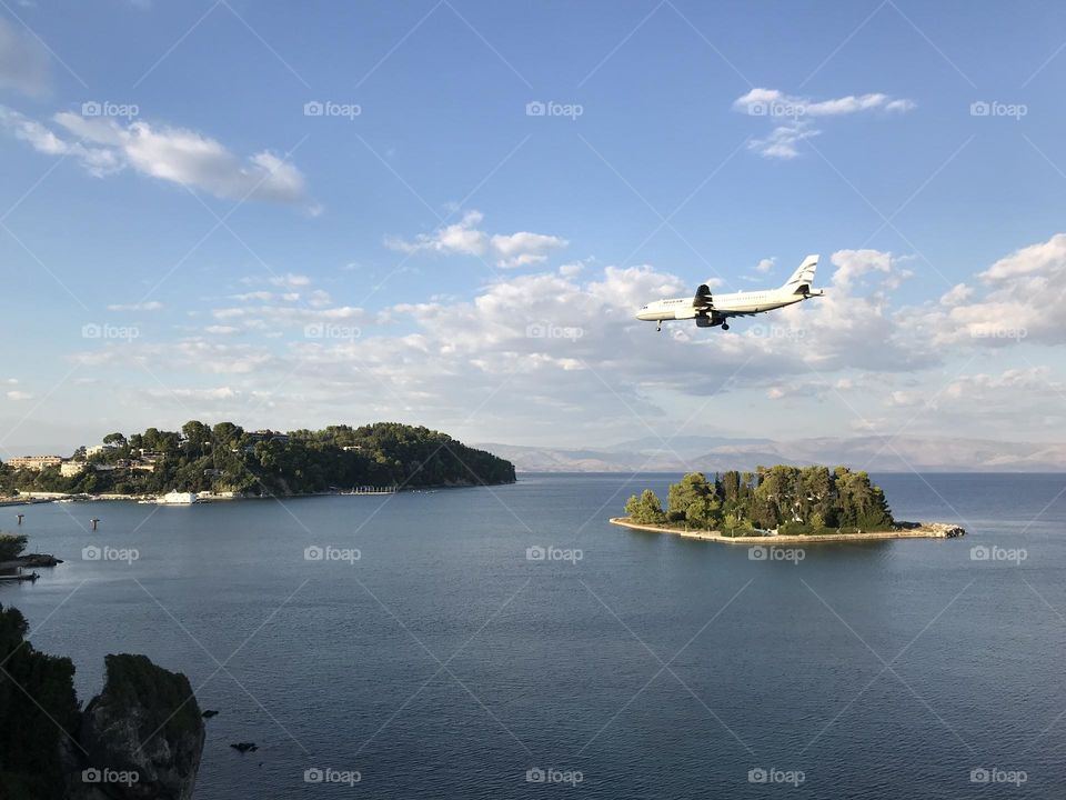 Flight to the vacation 