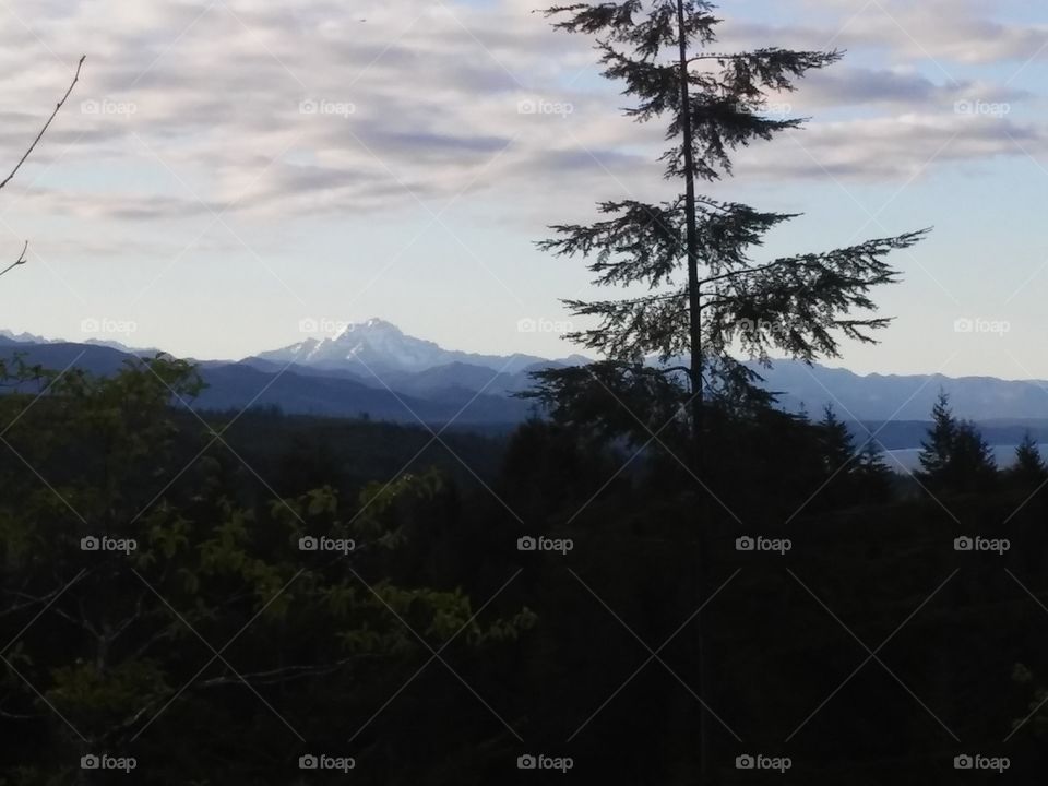 Olympic Mountains Washington State