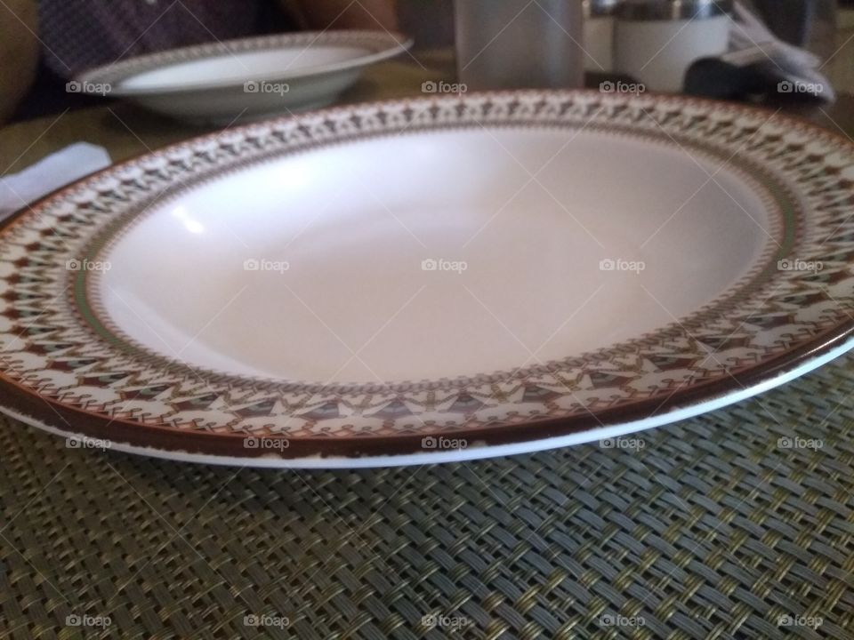 clean plates are healthy #plate #food #foodie #dining #table