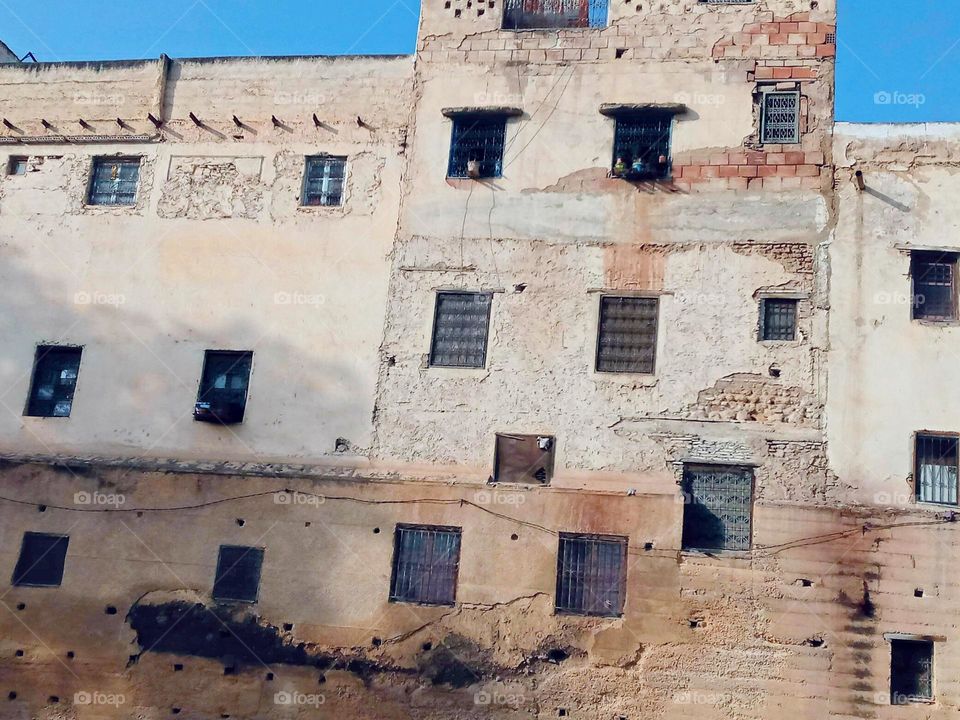 Old building in fes city/morocco