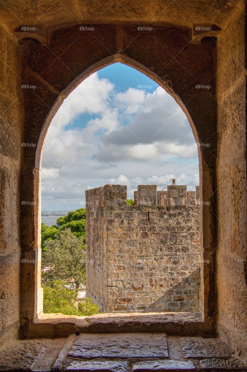 Sao jorge castle, Lisbon, Portugal