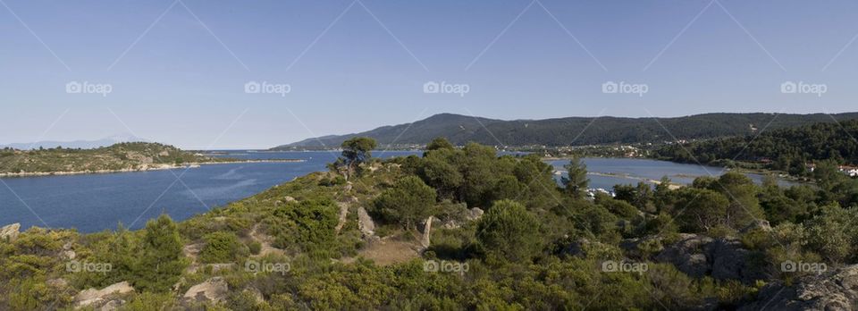 Seascape panorama