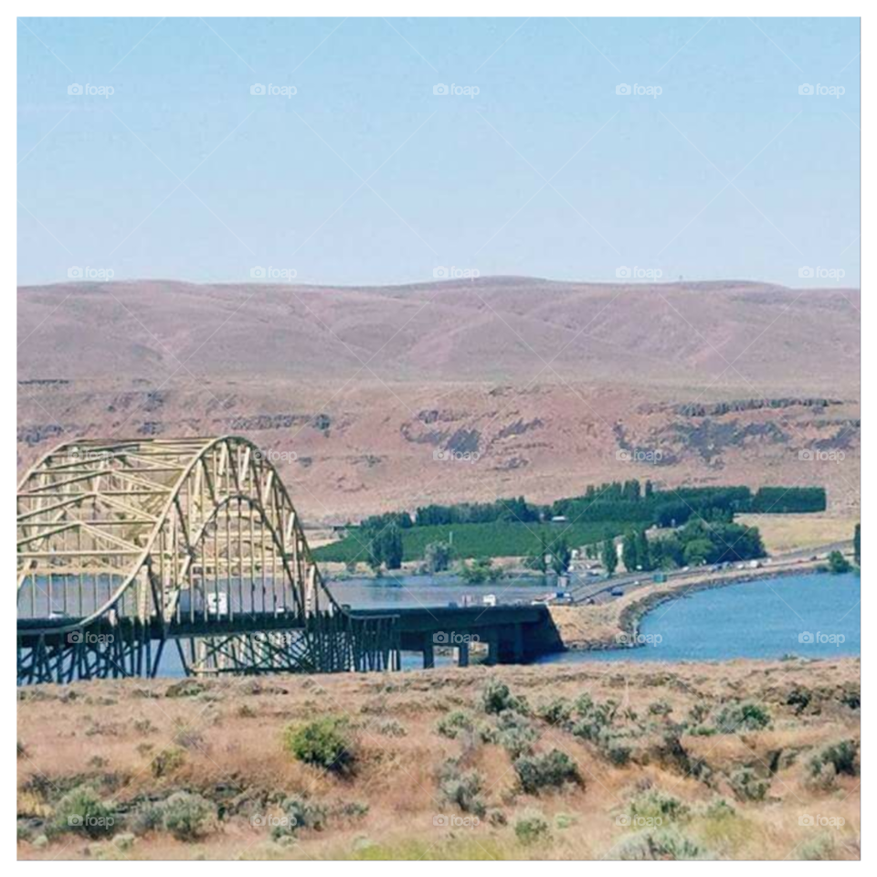 Columbia river at Vantage