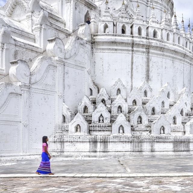 Mingun pagoda - Mandalay - Myanmar - August 2015