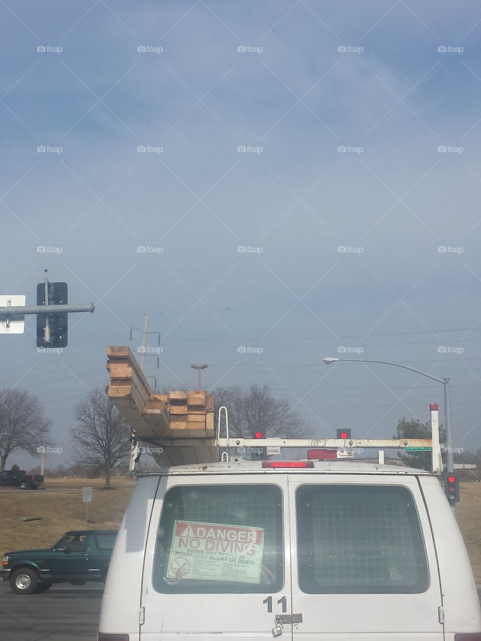 No Diving in this Van