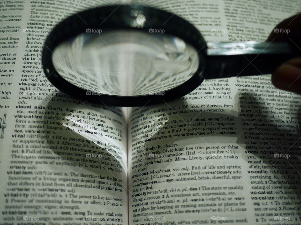 Magnifying Glass shadow