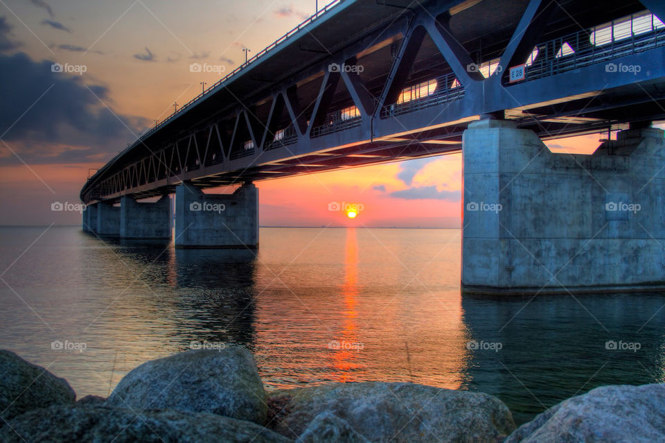 malmö sunset sun water by chrille_b