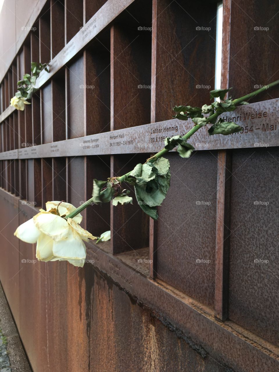 Berlin wall memorial