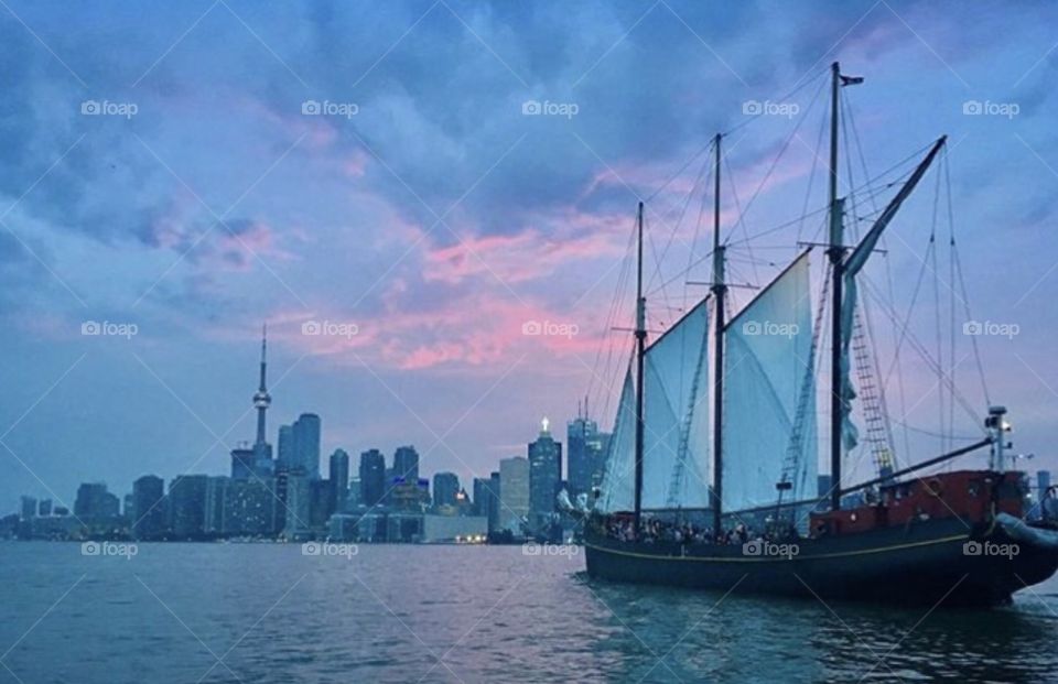 Toronto Skyline View