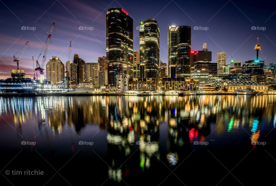 Sydney City seen from Darling Island - another lone experience that I relish, I hope you like the share