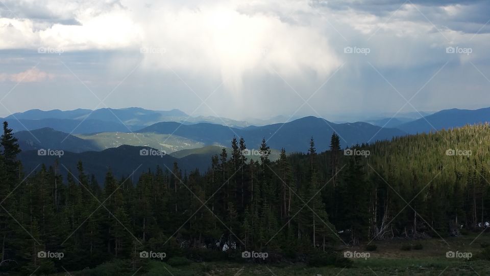 Mountains as far as the eye can see!