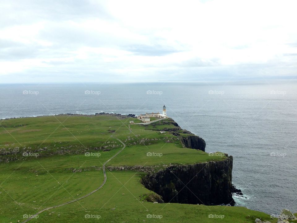 Neist Point Lighthouse, Isle of Skye, Scotland 