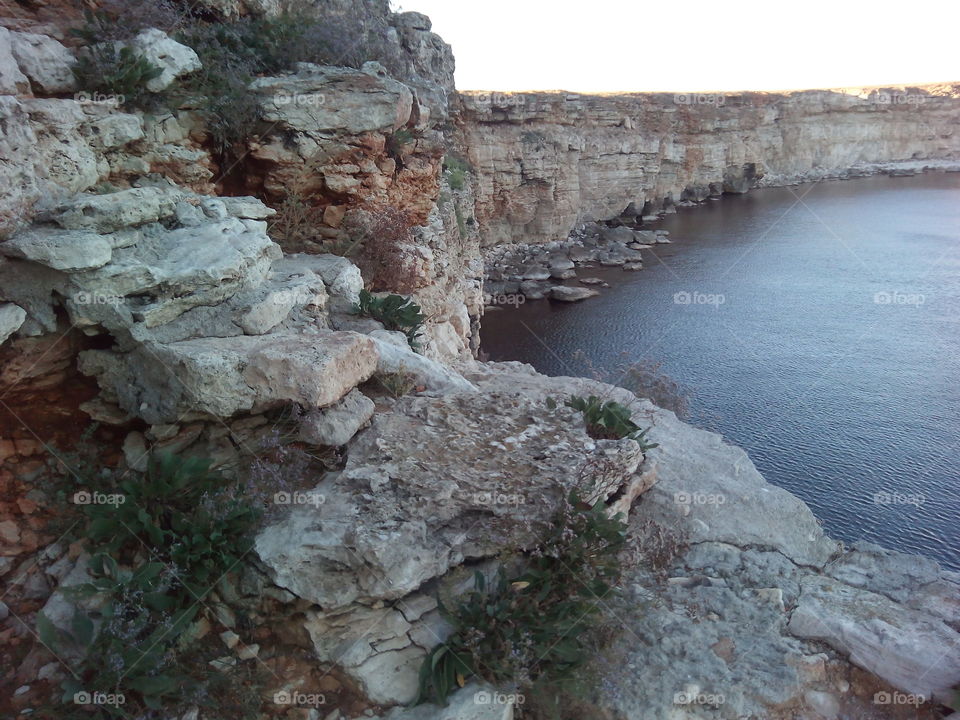 Water, Landscape, No Person, Rock, Travel