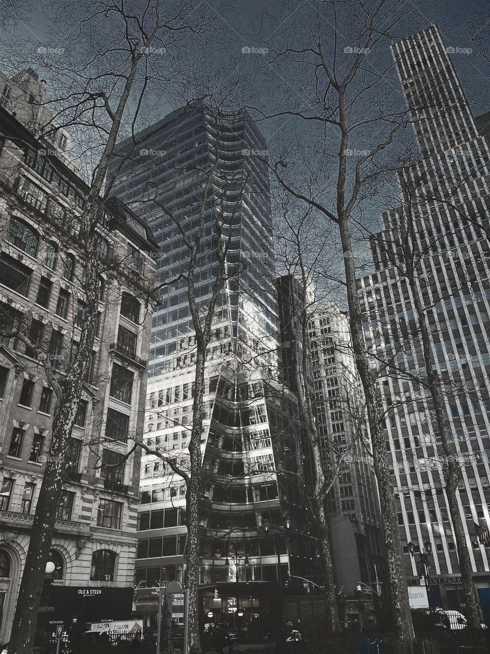 Bryant Park building view