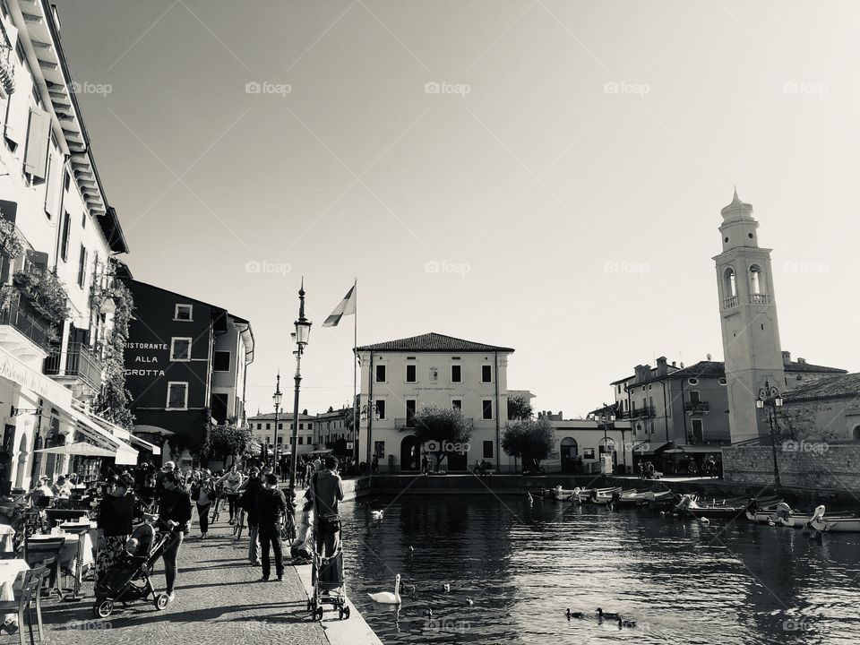 Lazise Garda Lake Italy 