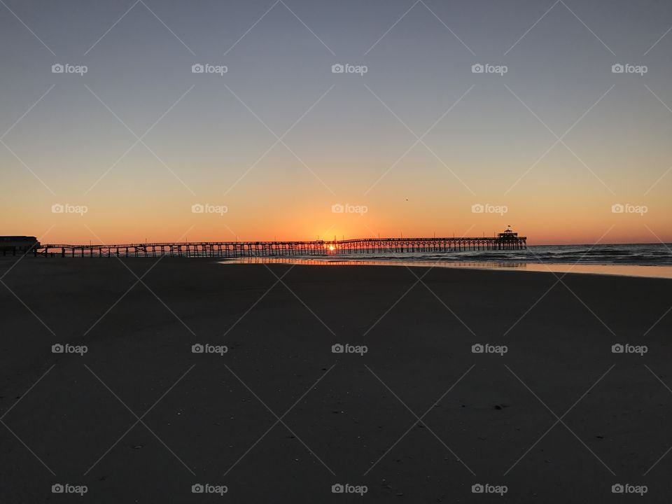 Sunset at Myrtle Beach