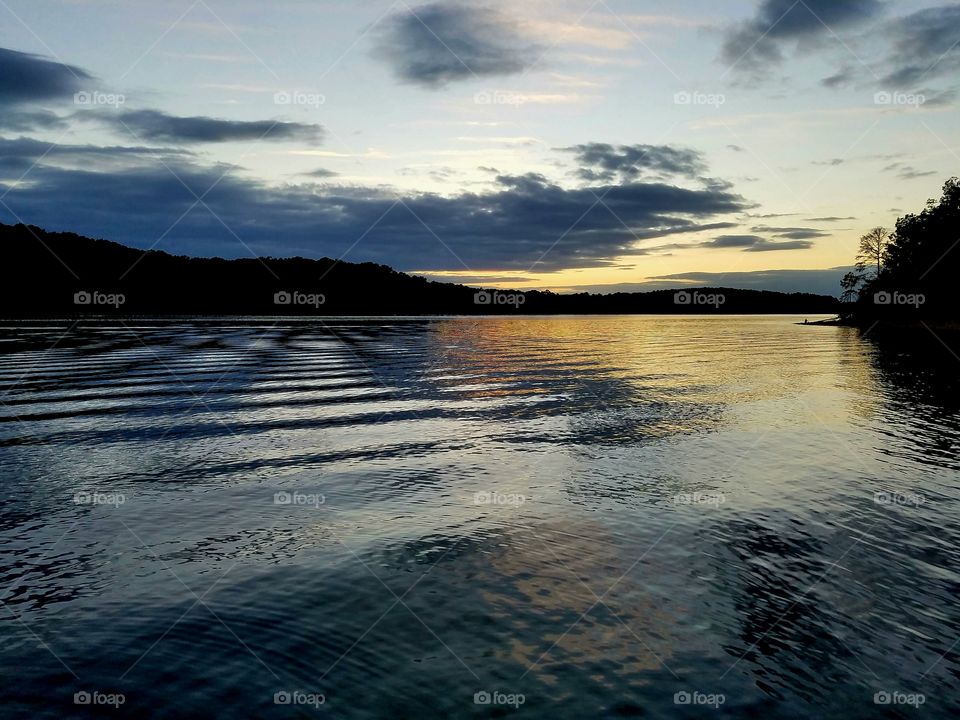 reflections on the lake