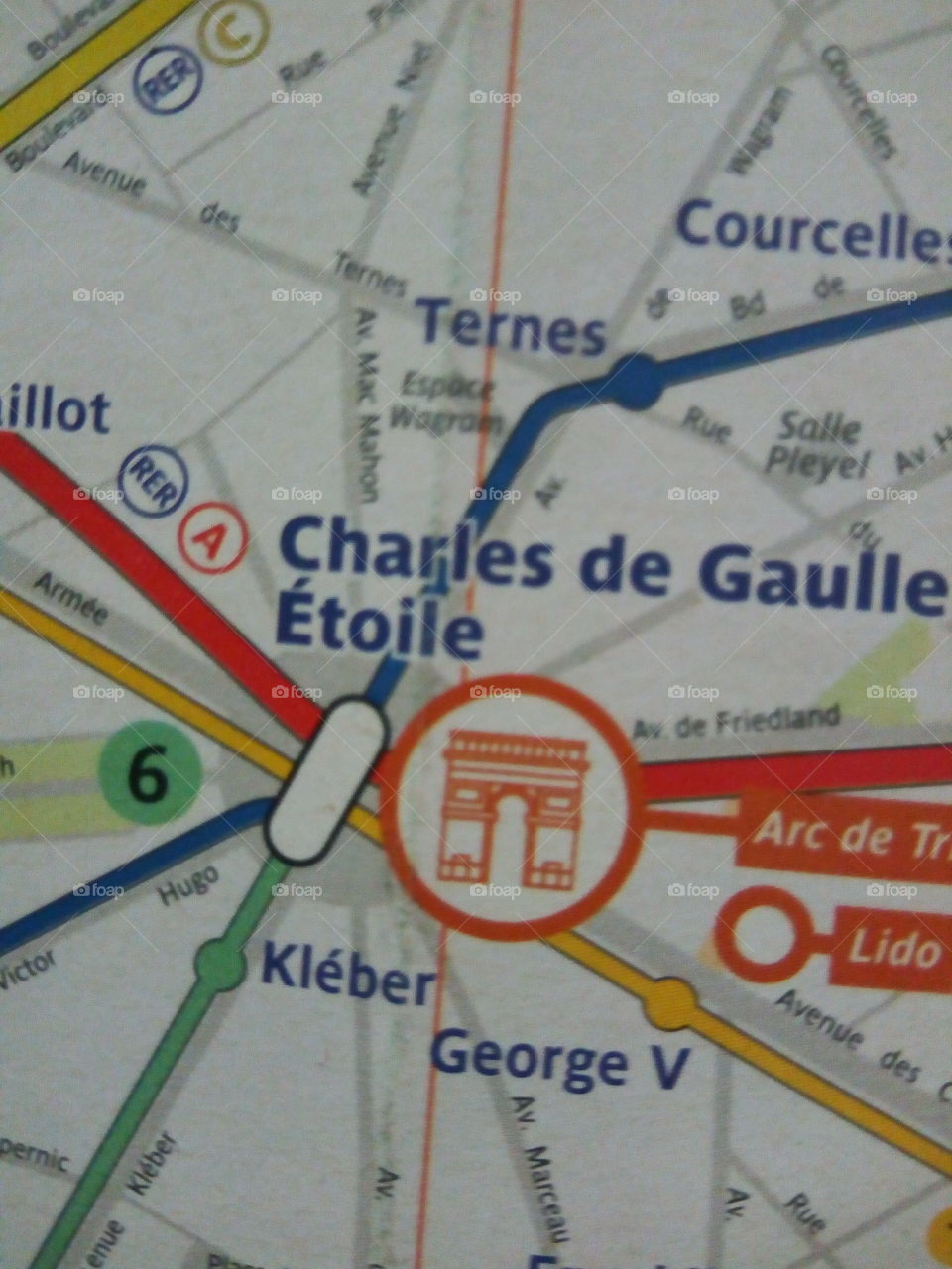 Charles DE Gaule  etoile