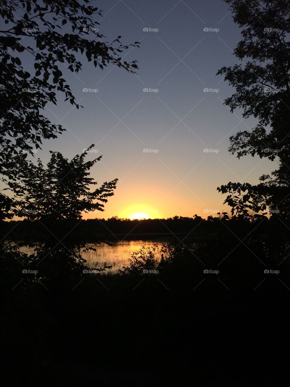 Sunset up North. Lake Itasca.  Photo credit goes to Sam. 