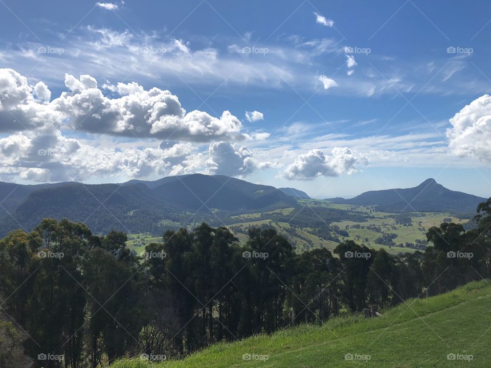 Hills in Rural Queensland 