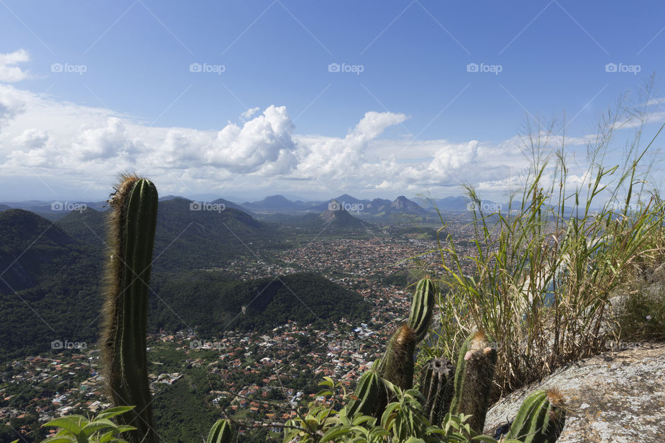 Itaipuacu beach in Rio de Janeiro Brazil.