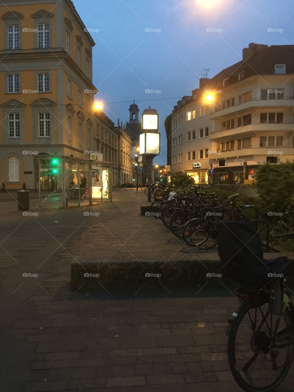 Night time in Bonn