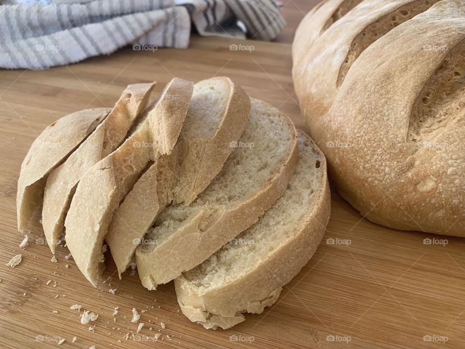 Homemade bread