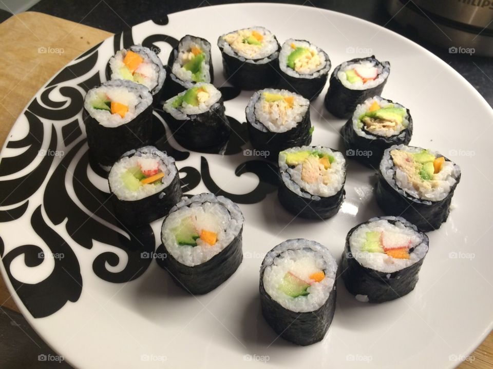 Sushi Plate 