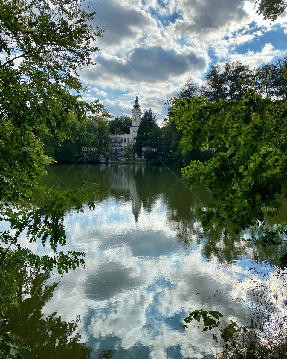 Castle on the lake