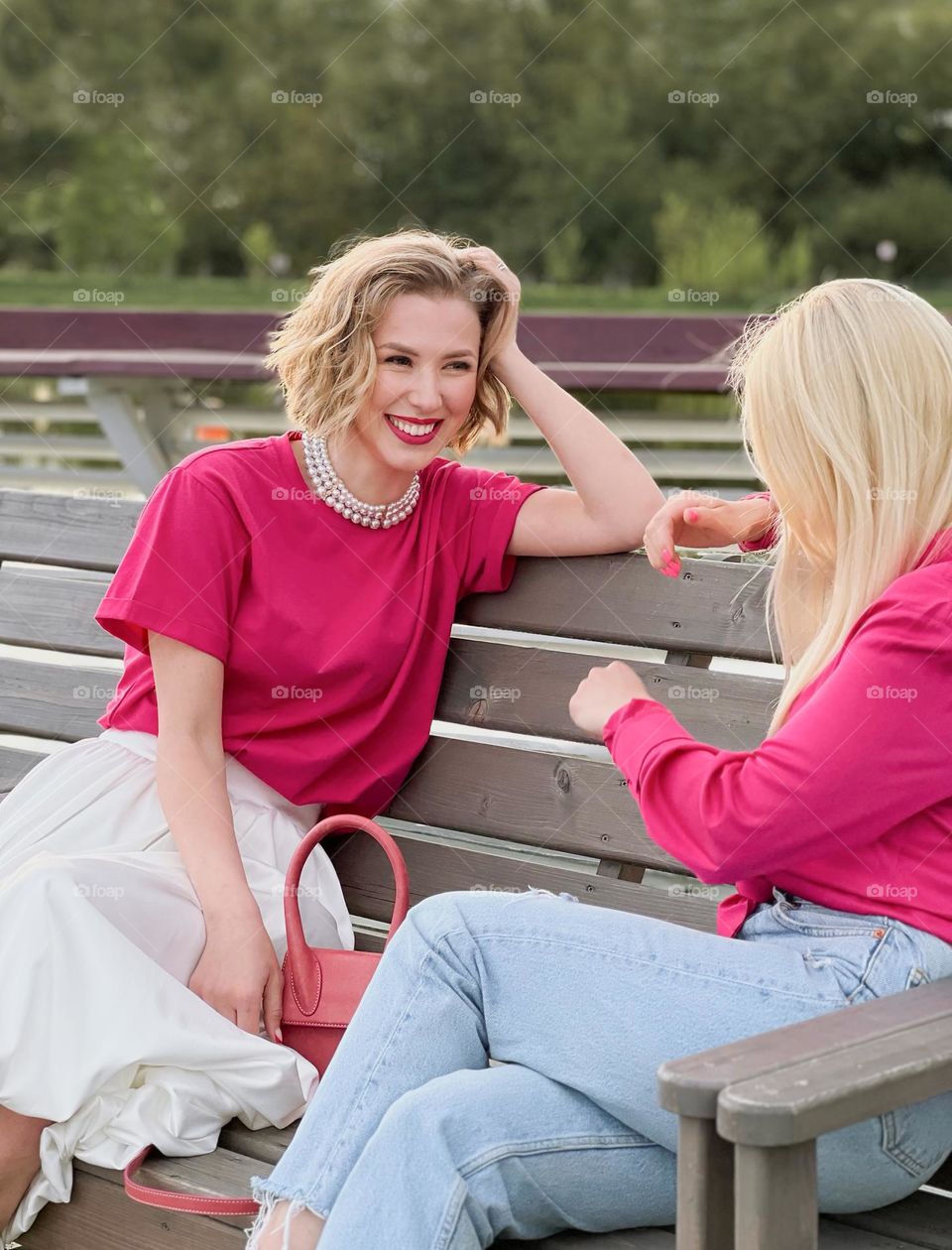 young woman smiling