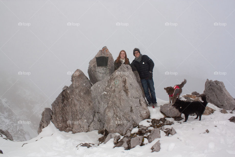 Hiking in the Austrian alps 