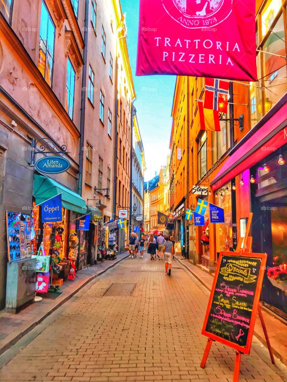 Beautiful day in the city