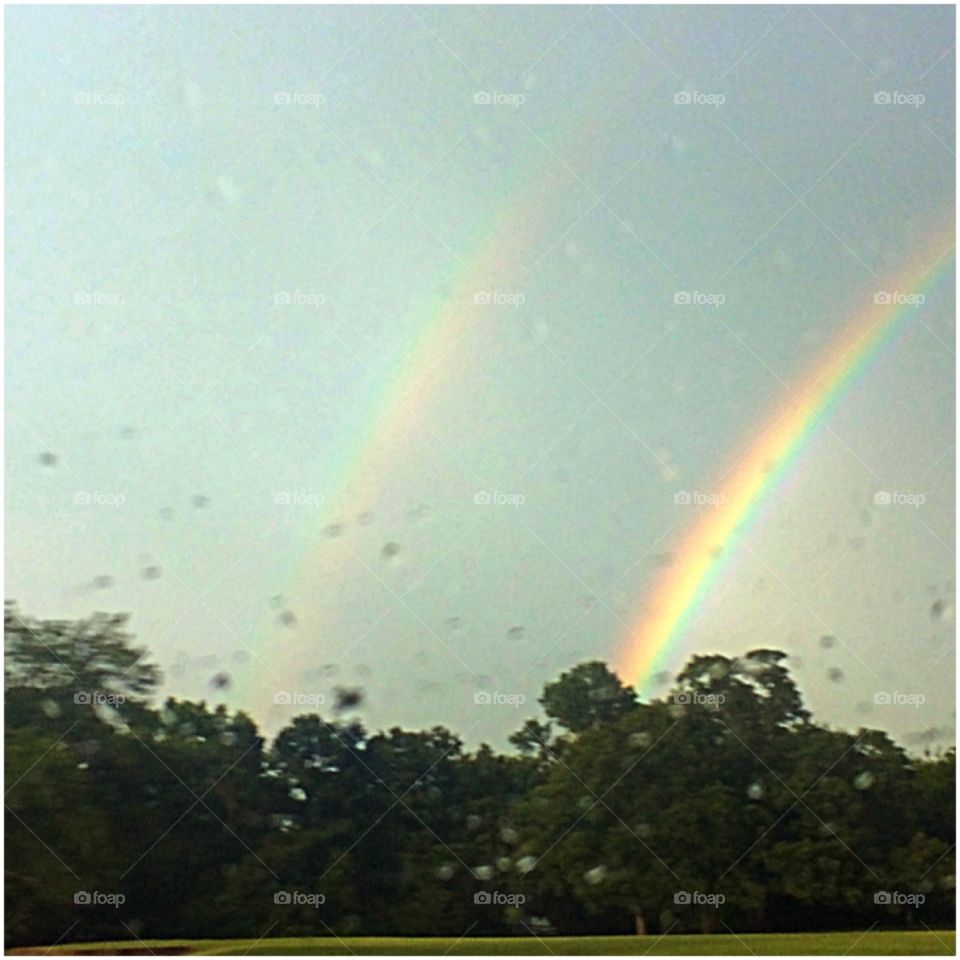 Double Rainbow Driving!