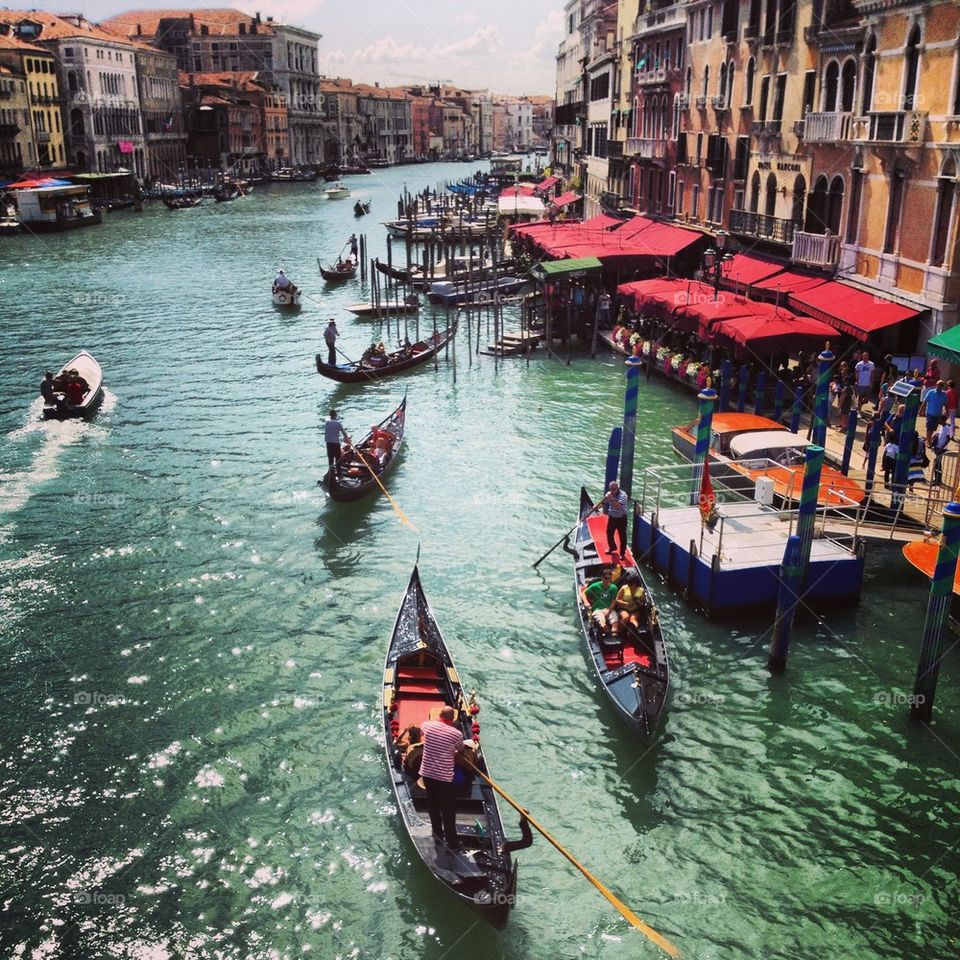 Venice traffic