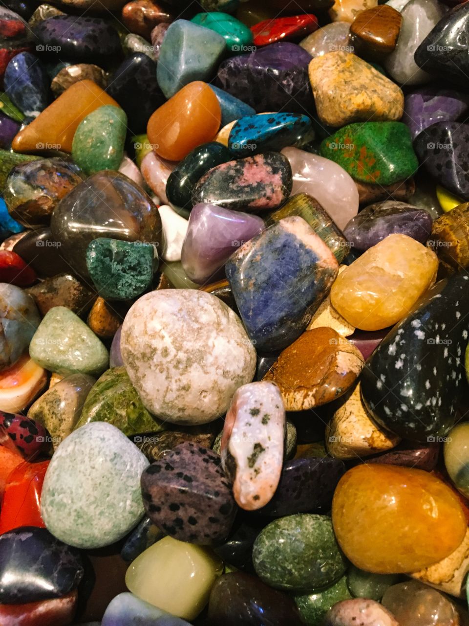 Polished stones 