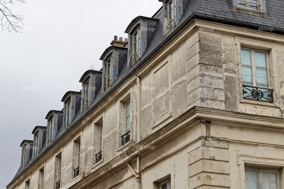 facade of an building