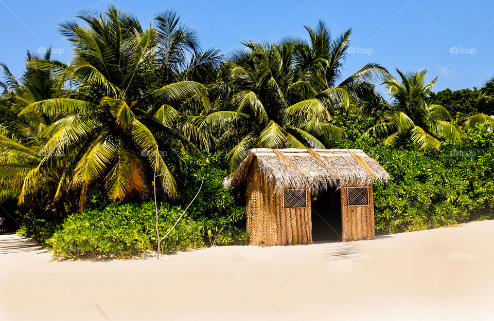 View of house at beach