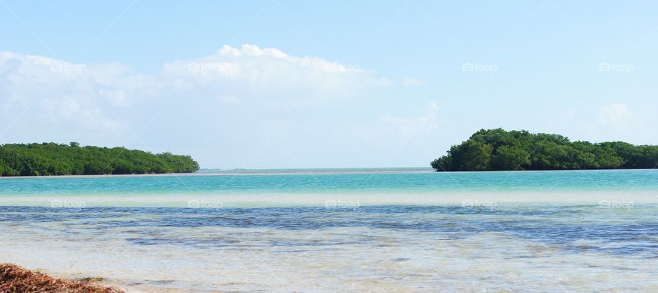 Panoramic view of sea