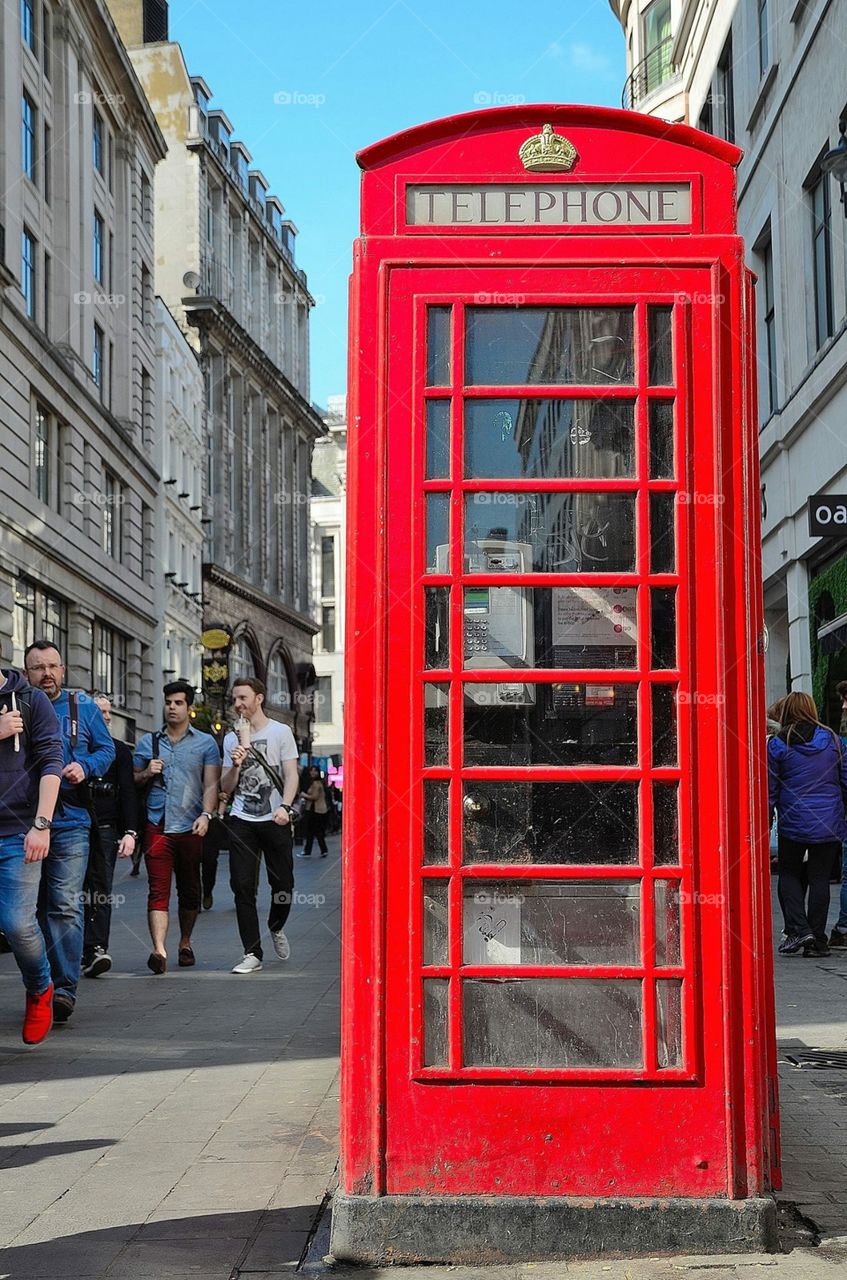 Telephone booth