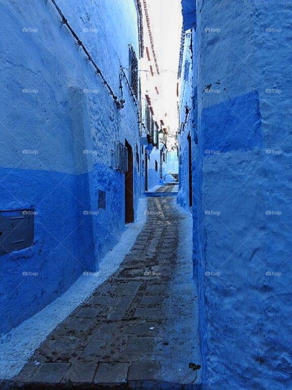 Blue alley