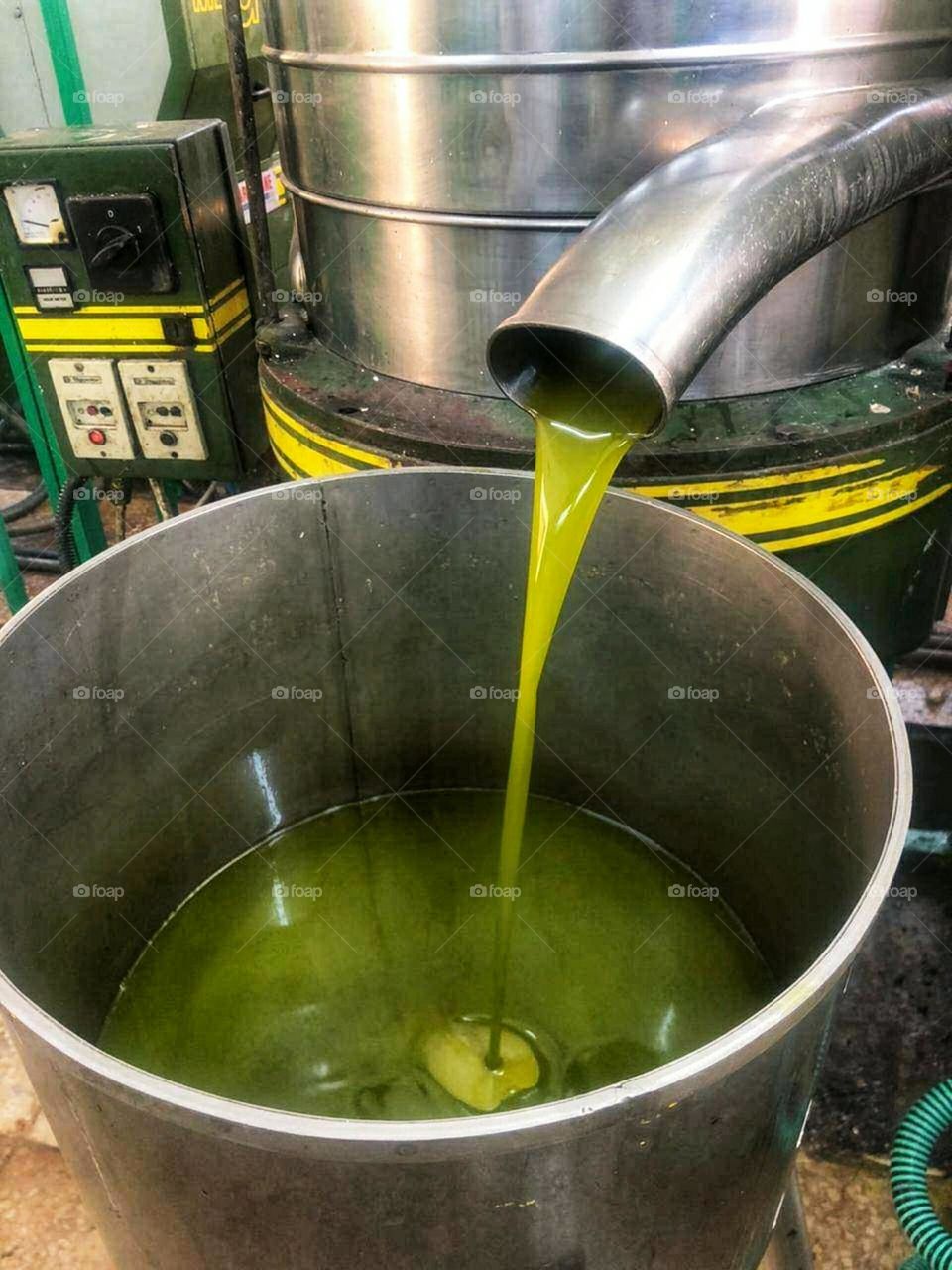 in olive press