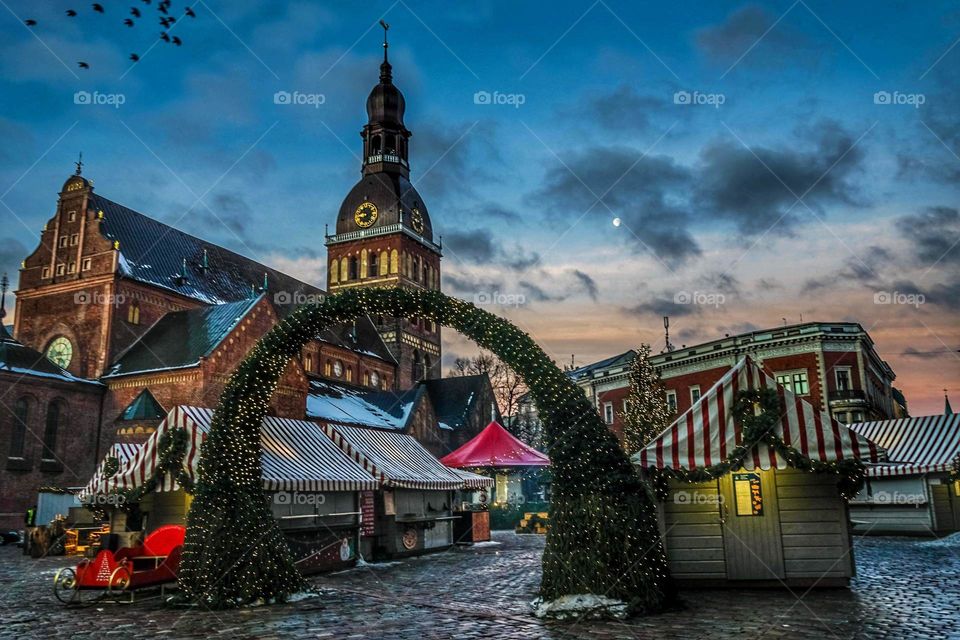 Morning in the old town