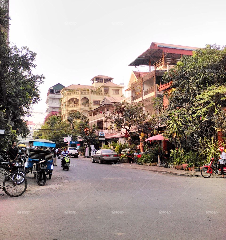Streets of Phnom Penh