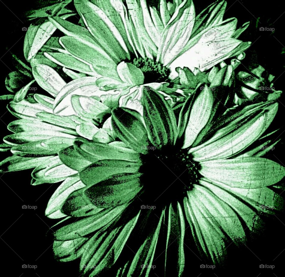 vintage/flashlight effect