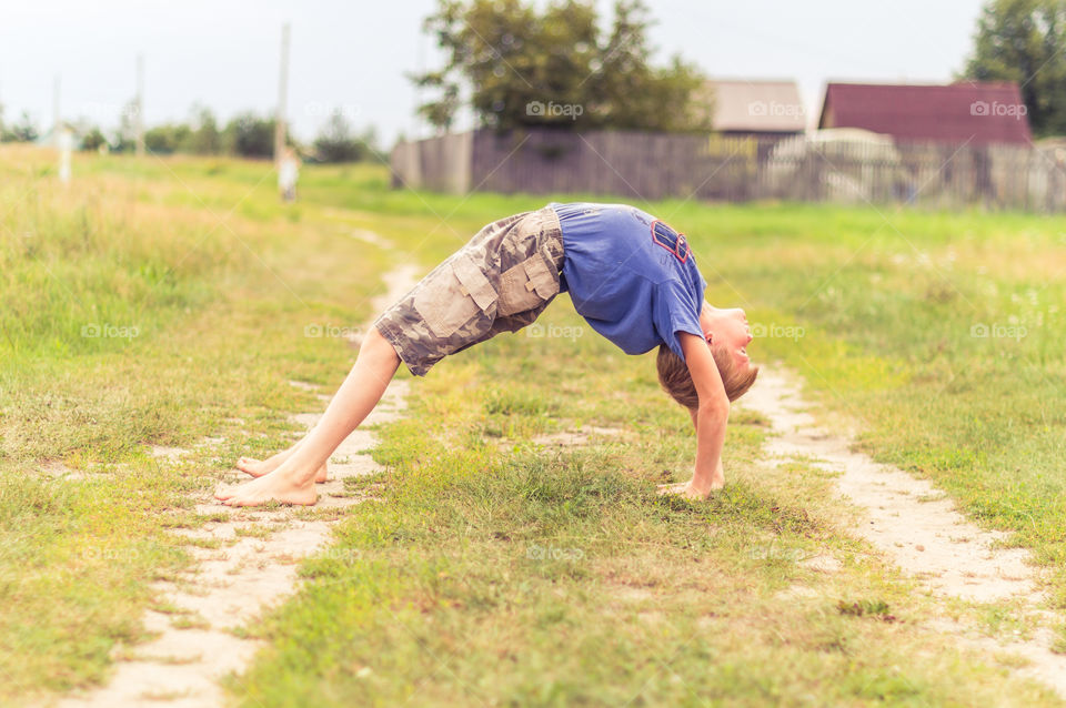 Yoga boy