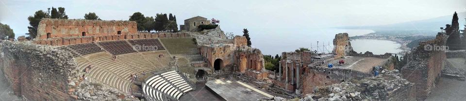 Taormina Teatro Antico Italy