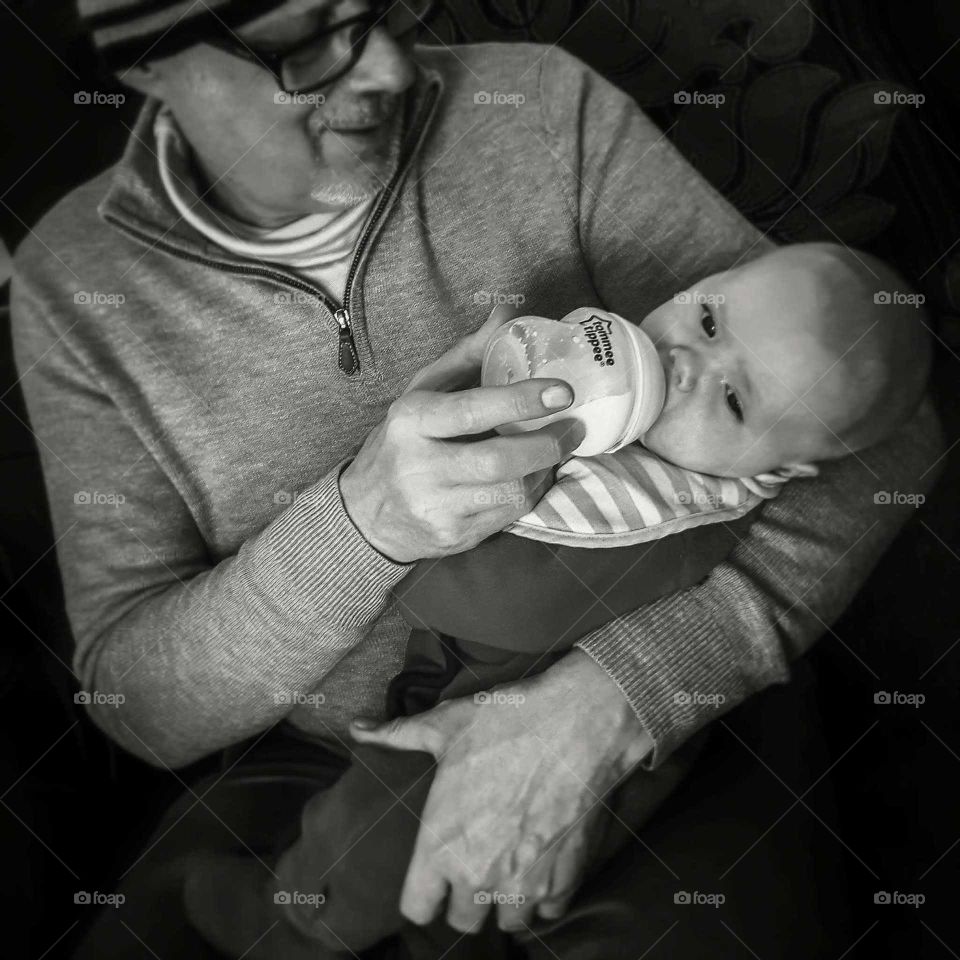 Feeding time for Poppi