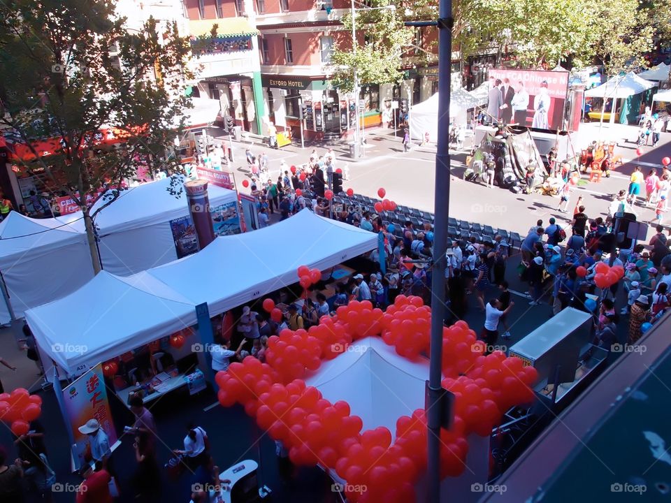 Chinese New Year Festival in Melbourne Australia 